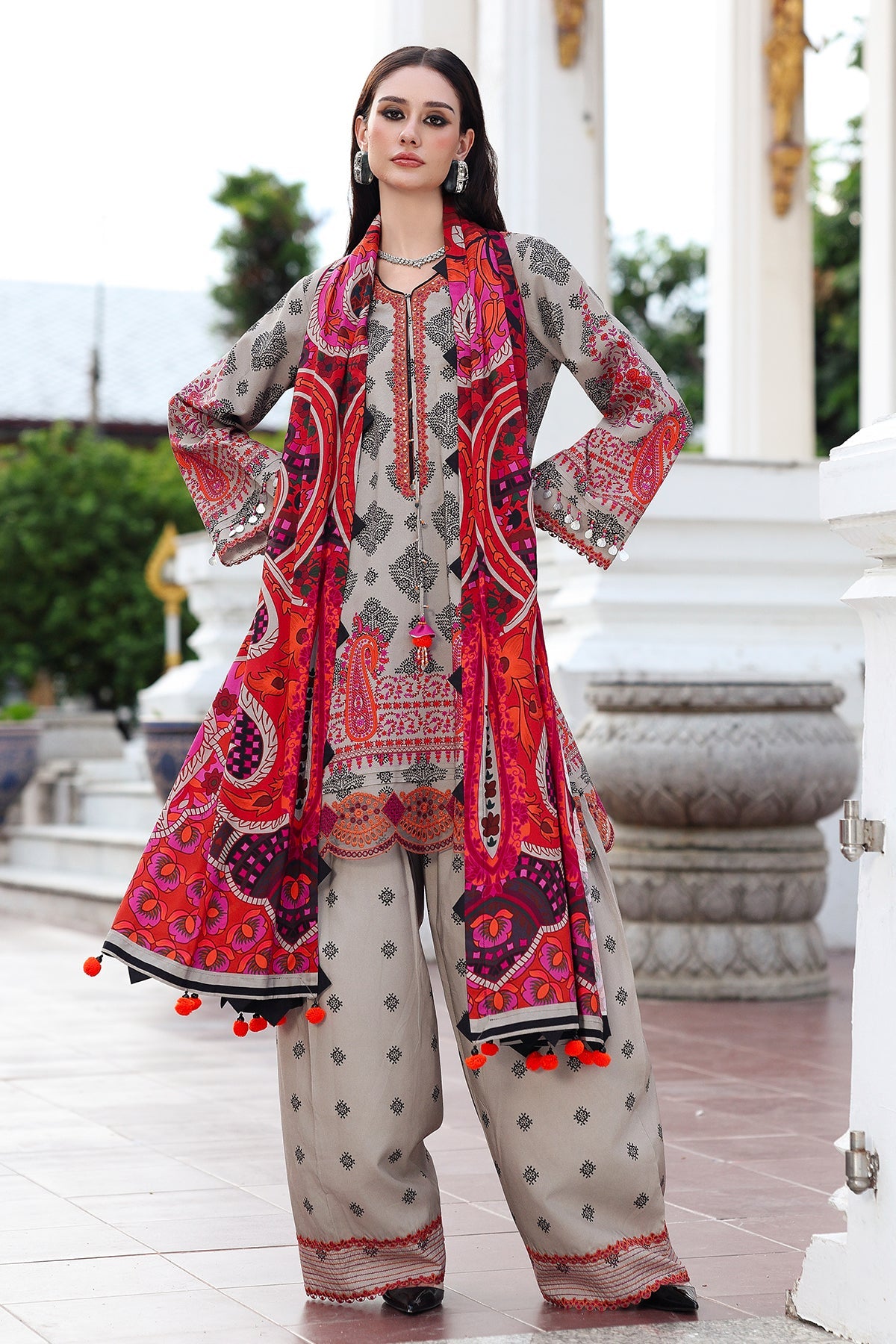 Aniiq By Charizma Embroidered Suit