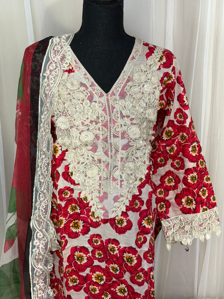Luxury Embroidered Lawn Ready To Ship