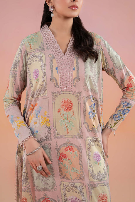 Maria. B. Embroidered Luxury Suit