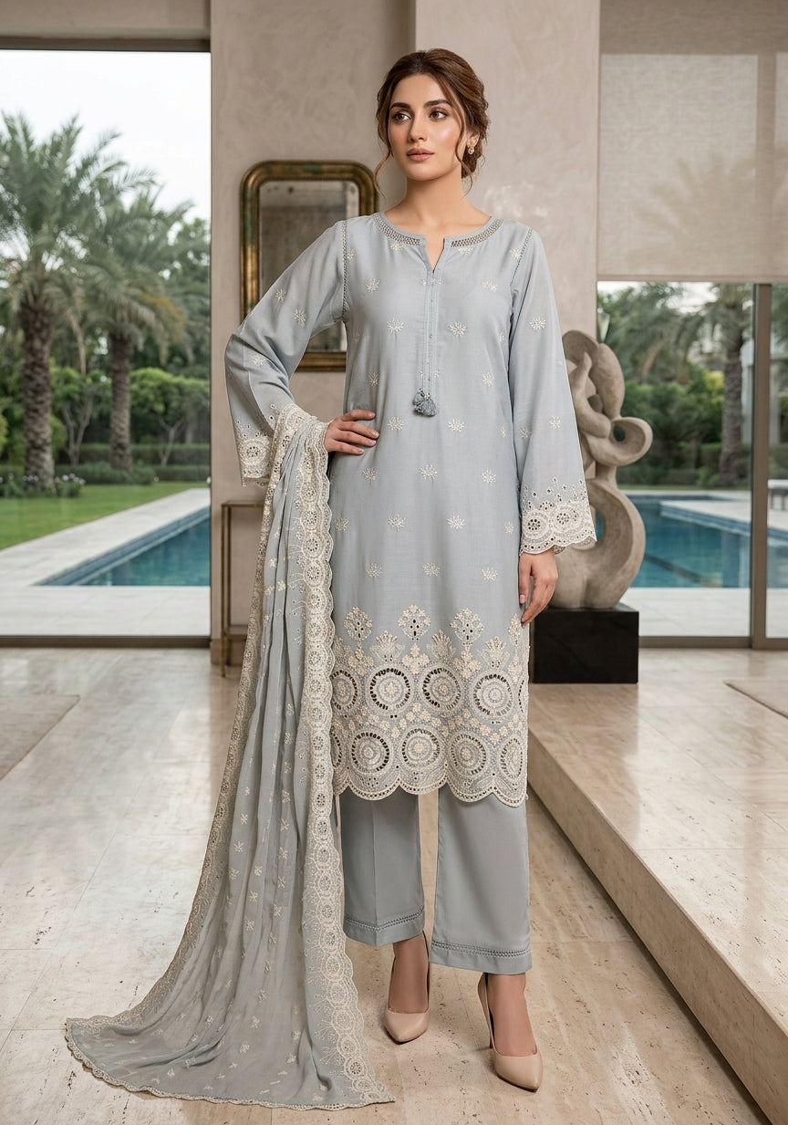 Sada Bahar Festive Embroidered Lawn