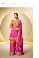 Gulkayra Designer Kanika Chinon Suit