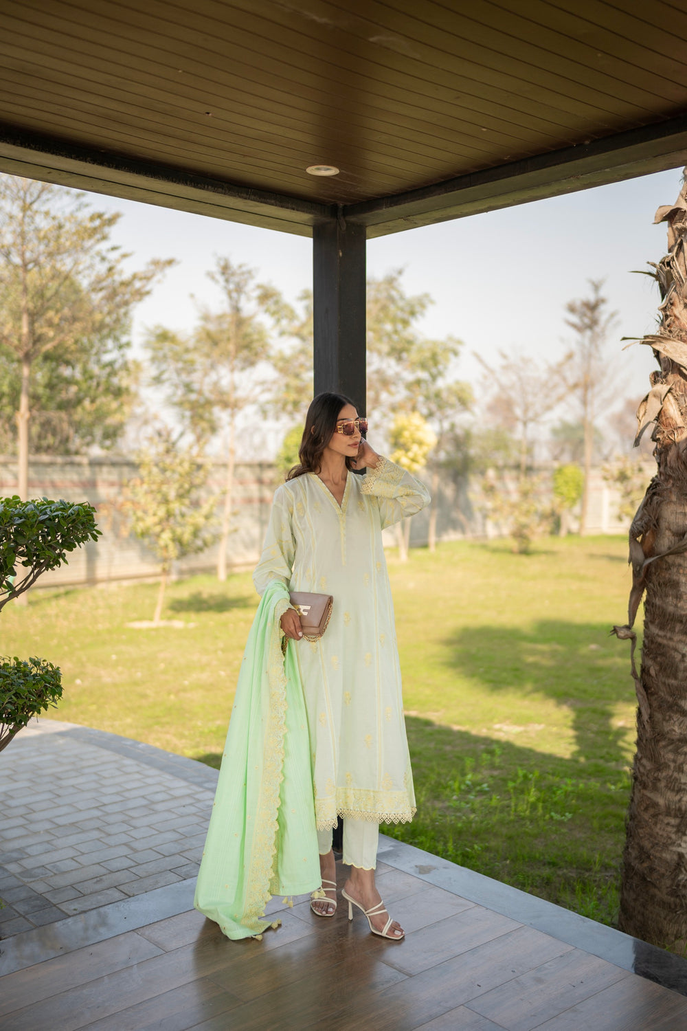 Lakhany 3pc Embroidered Suit