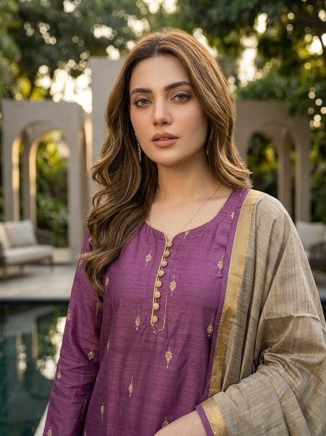 Boutique Suit With Farshi Salwer