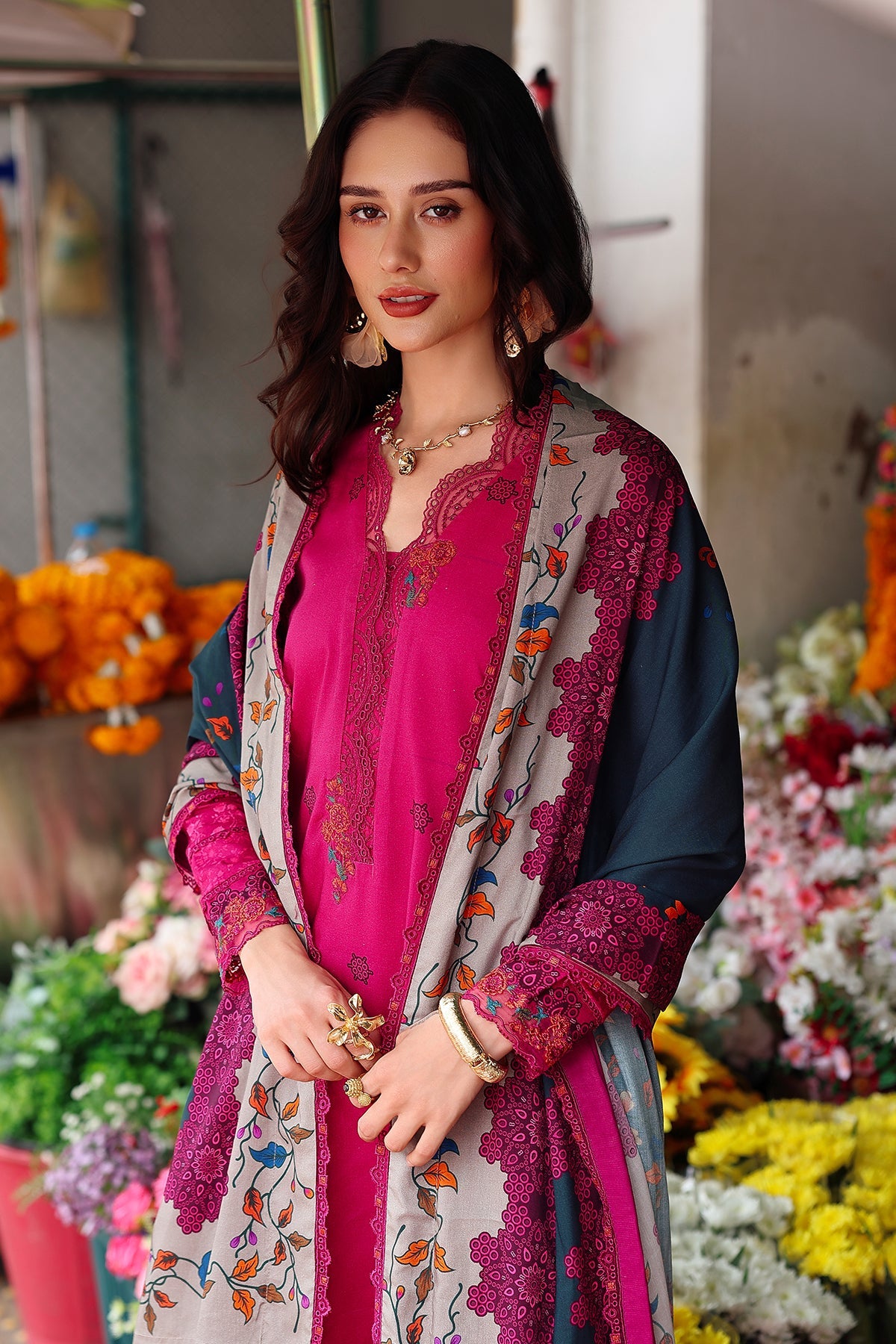 Aniiq By Charizma Embroidered Suit