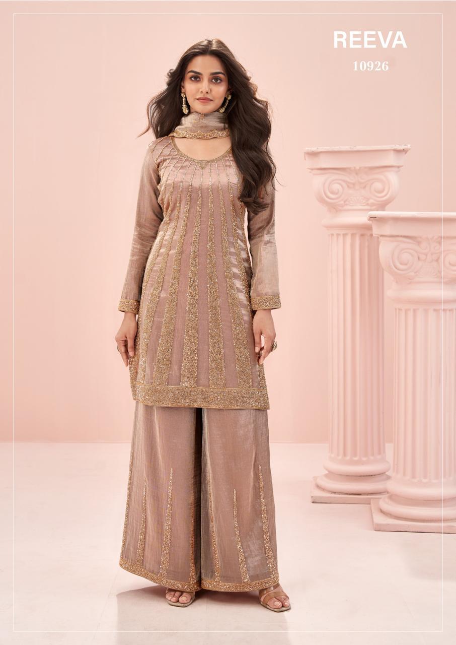 Indian Premium Silk Sharara Suit