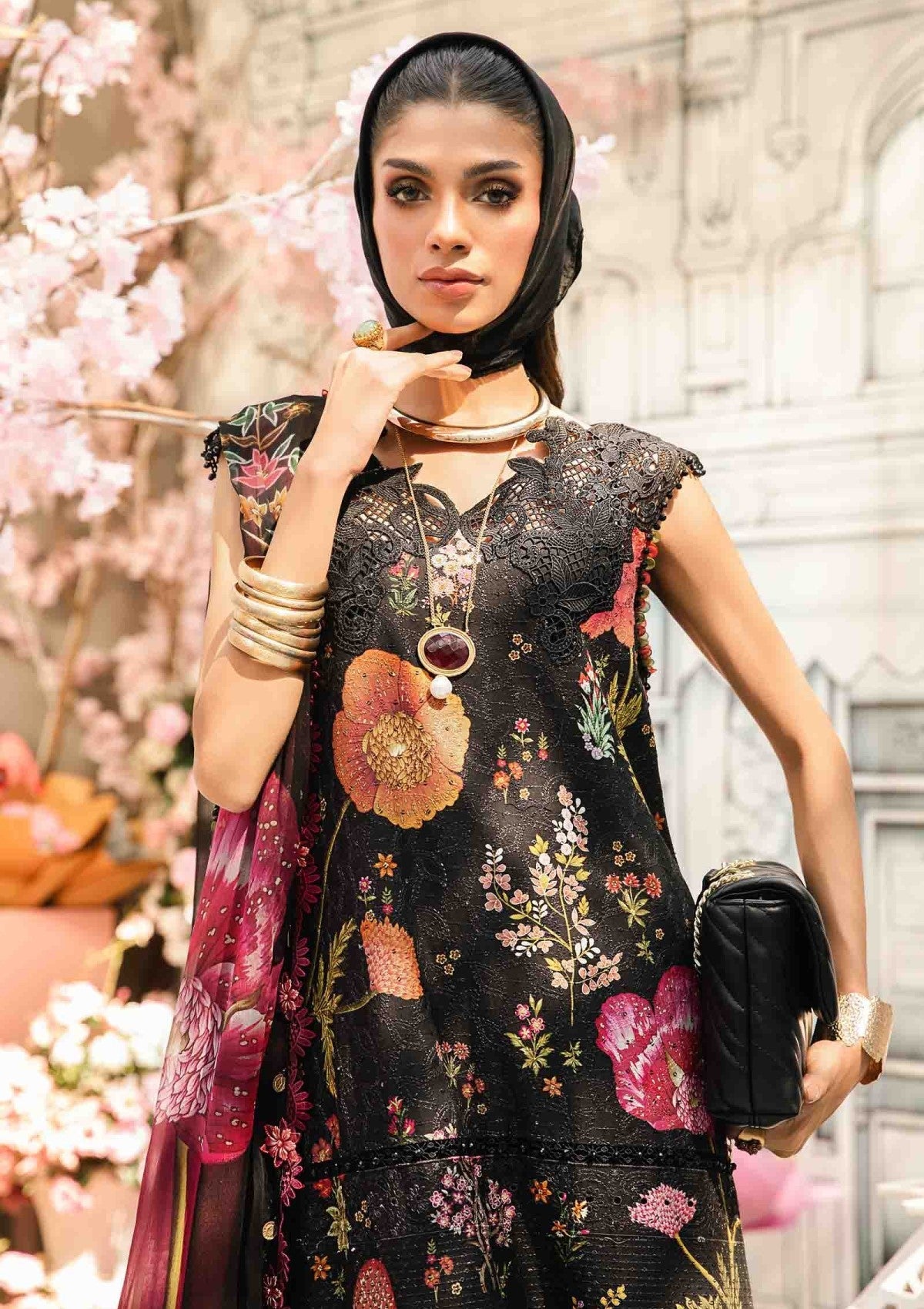Maria B Mprints Embroidered Lawn Collection