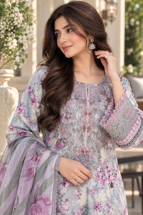 Munira Designers Embroidered Lawn