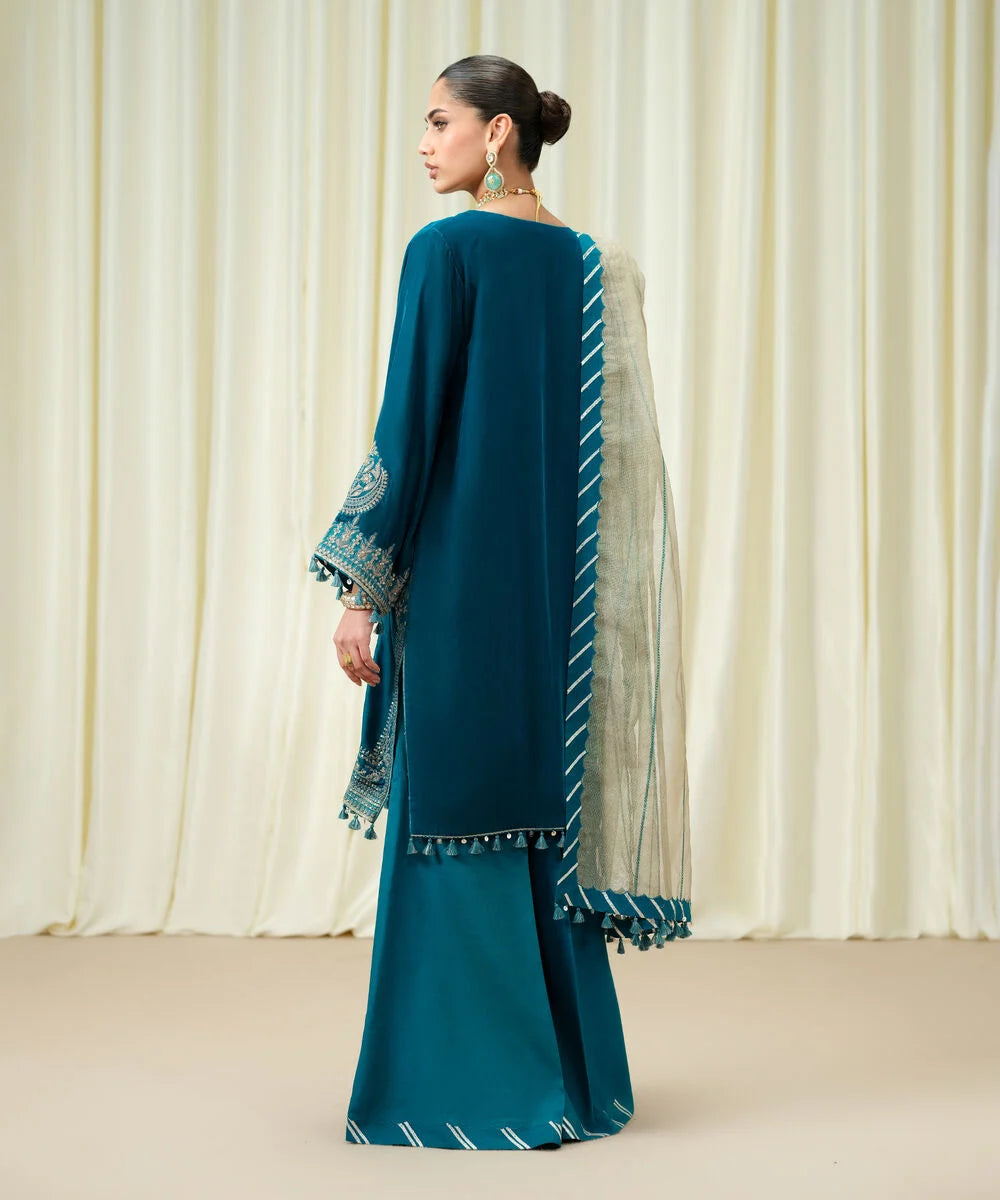 3Pc Embroidered Suit by Sapphire