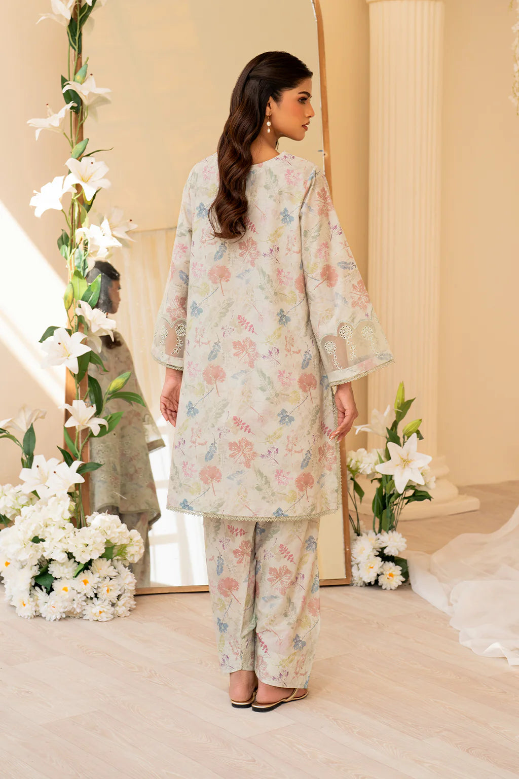 2 PC Embroidered Iznik Lawn  Collection