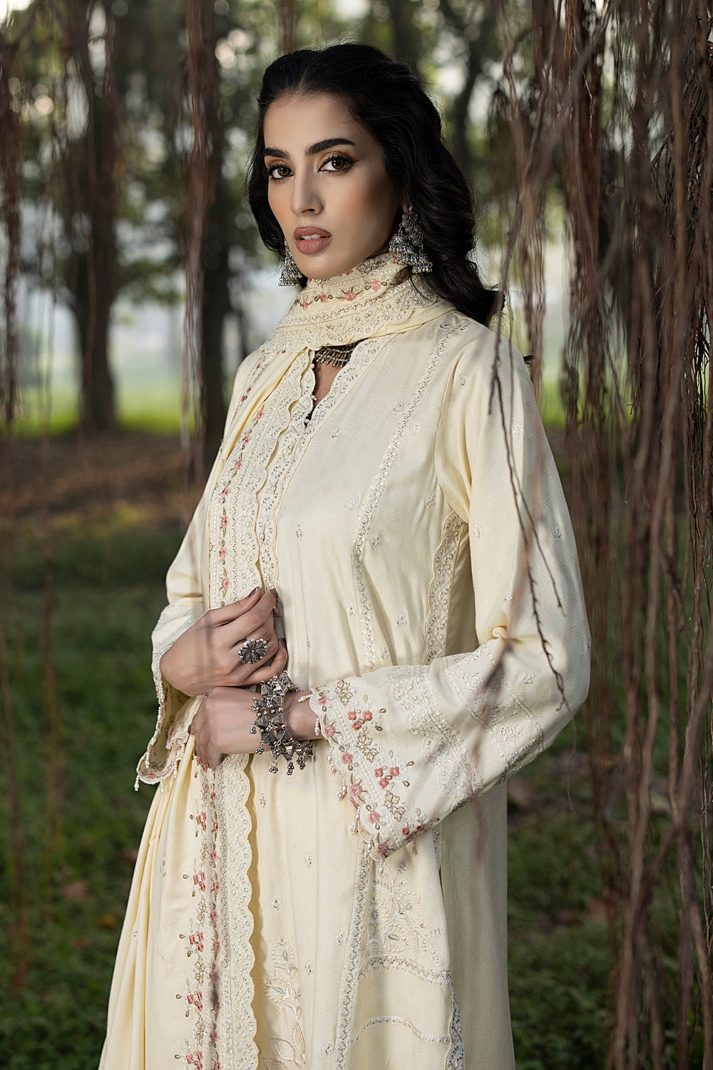 Lakhany 3pc Embroidered Suit