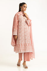 Gul Ahmed Embroidered Lawn Suit
