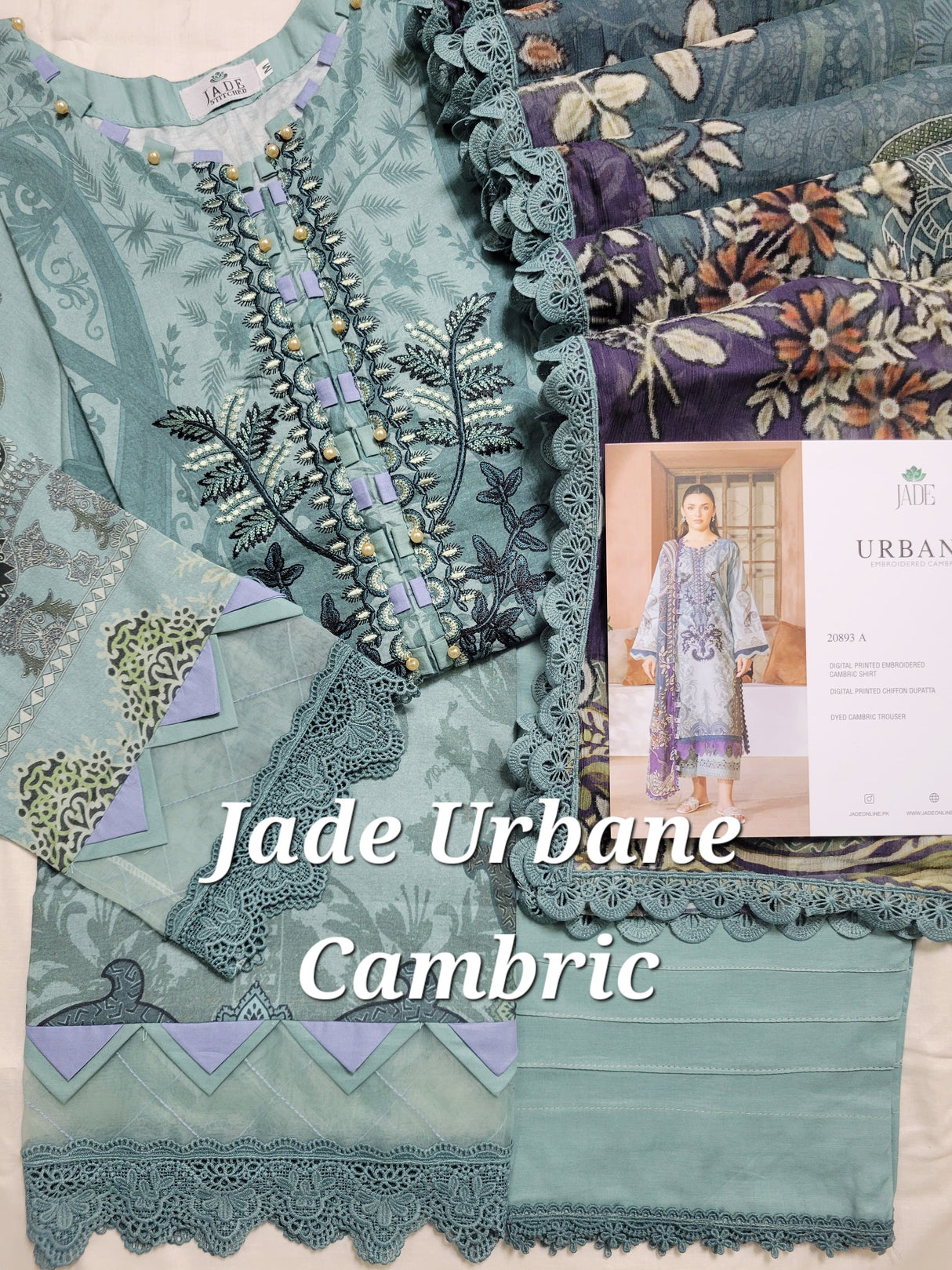 Jade Urbane Embroidered Collection