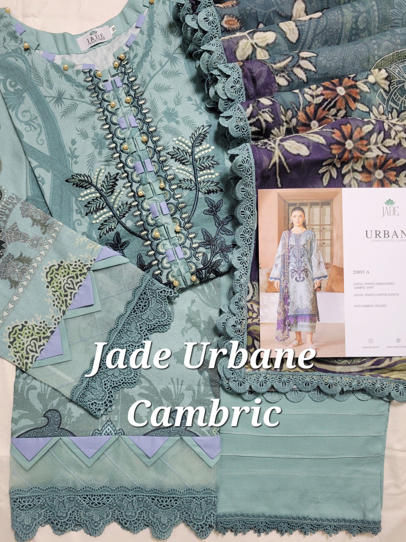 Jade Urbane Embroidered Collection