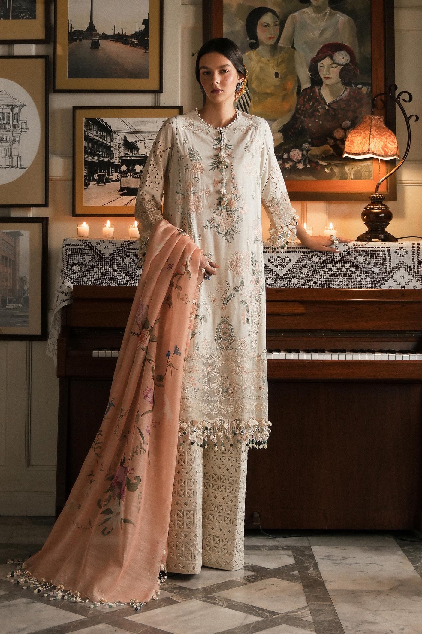 Sana Safinaz Premium Embroidered Suit