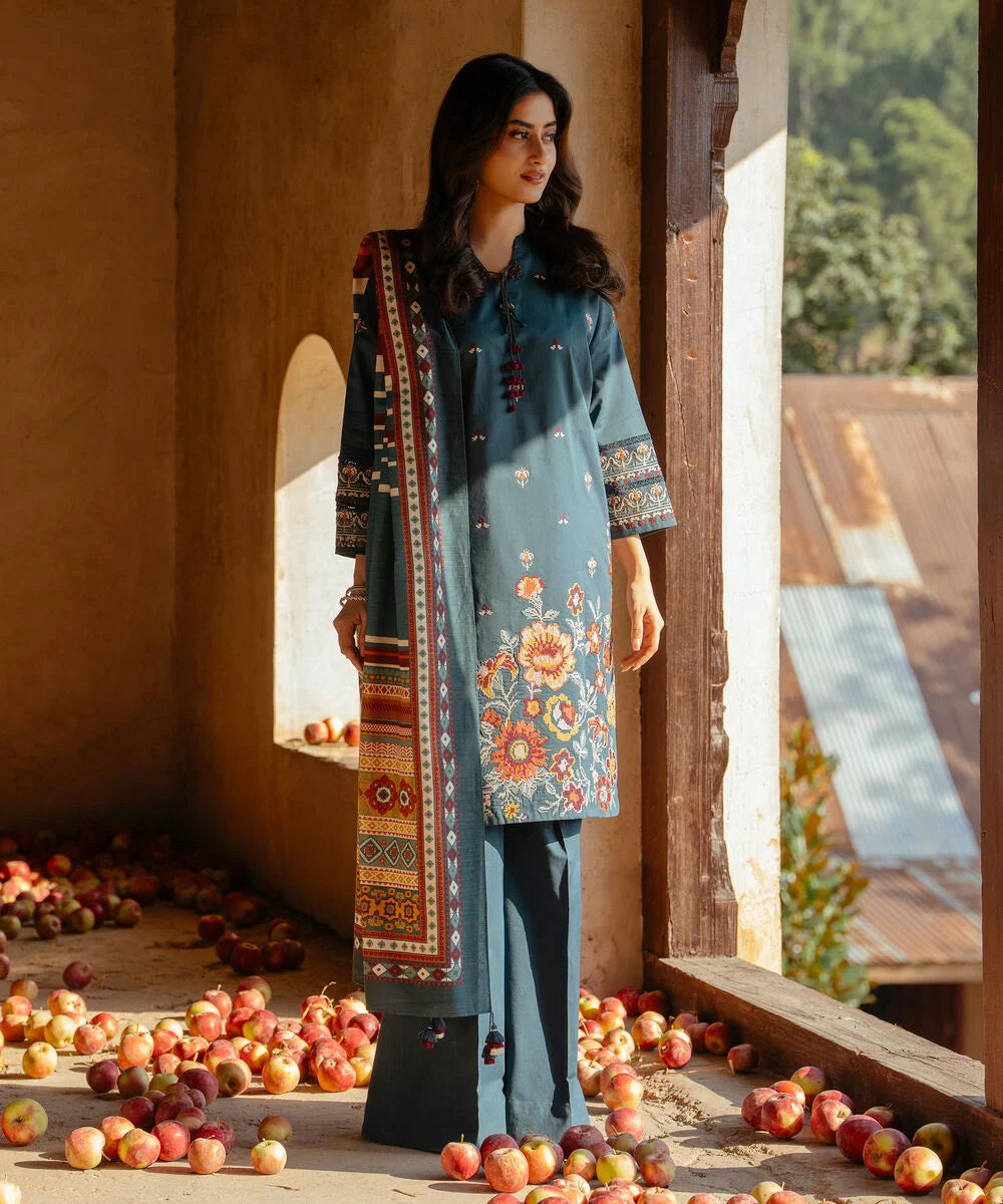 Sapphire Embroidered Luxury Collection