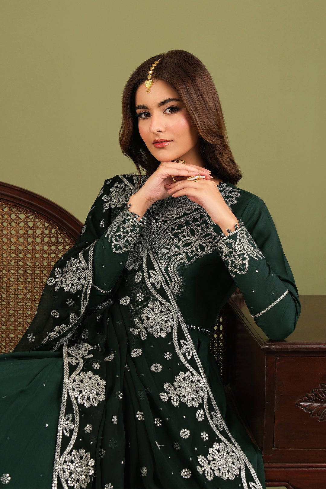 Luxe By Alizeh Raw Silk Suit