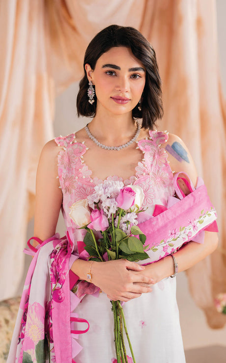 Asifa & Nabeel Premium Lawn  Suit