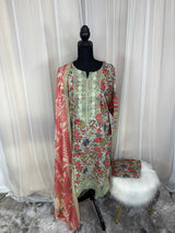 Luxury Embroidered Lawn Ready To Ship