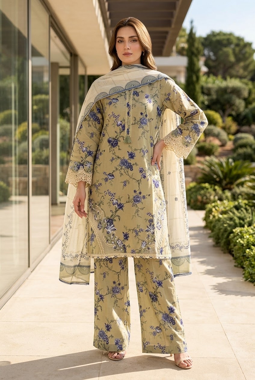 Sada Bahar Luxury Embroidered Lawn
