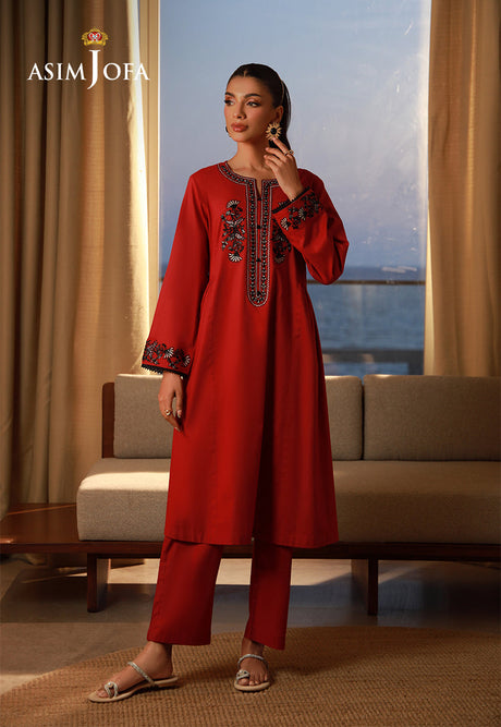 Asim Jofa Embroidered 2pc Suit