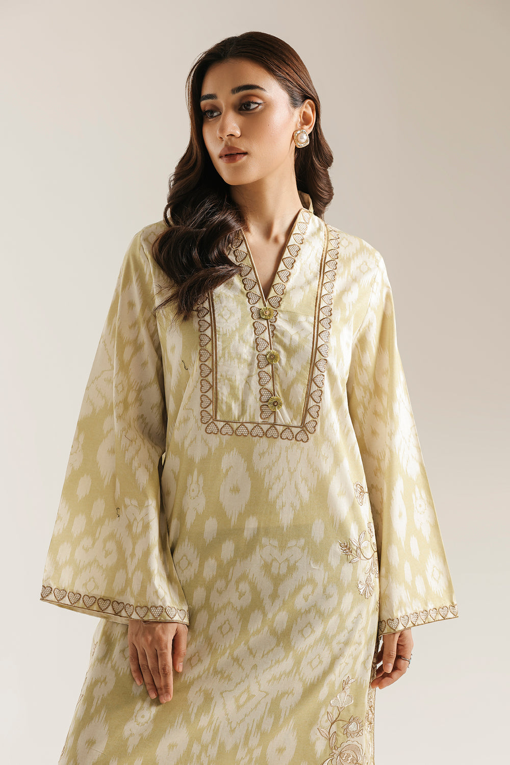 Ethnic Embroidered 2pc Suit