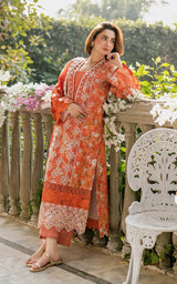 Asifa & Nabeel Premium Lawn  Suit