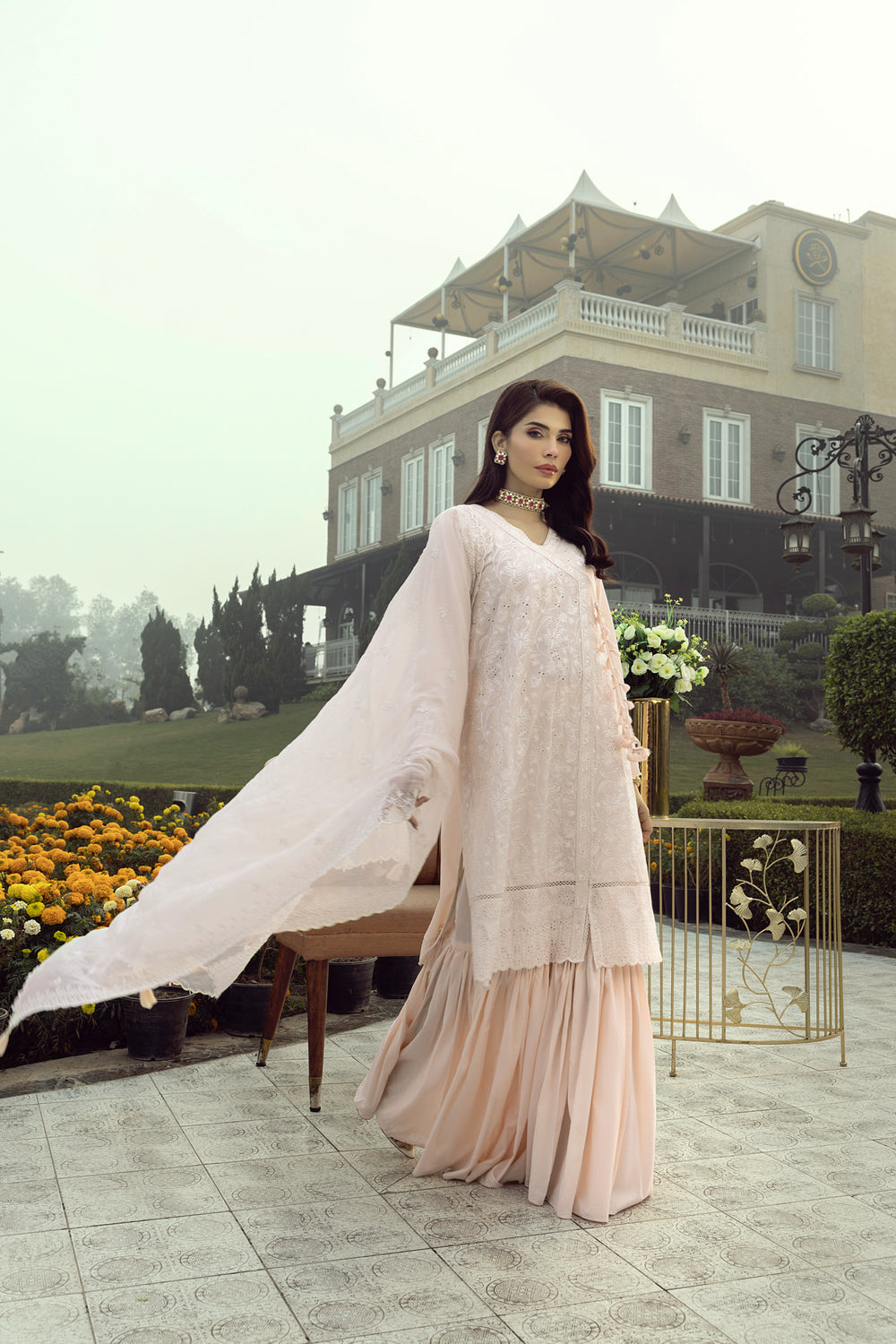 Lakhany 3pc Embroidered Suit