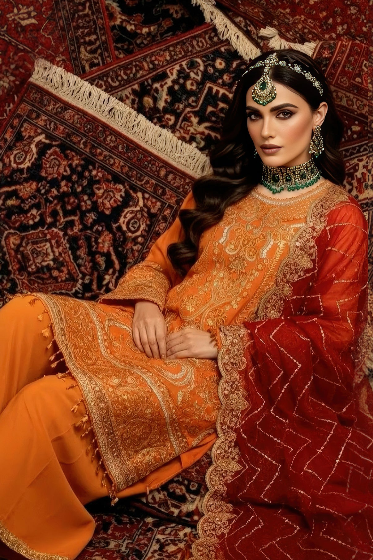 Imrozia Embroidered Chiffon Collection