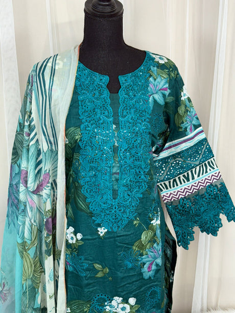 Luxury Embroidered Lawn Ready To Ship