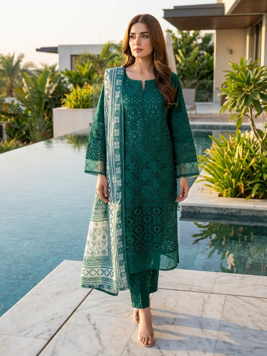 Luxury Embroidered Lawn Collection
