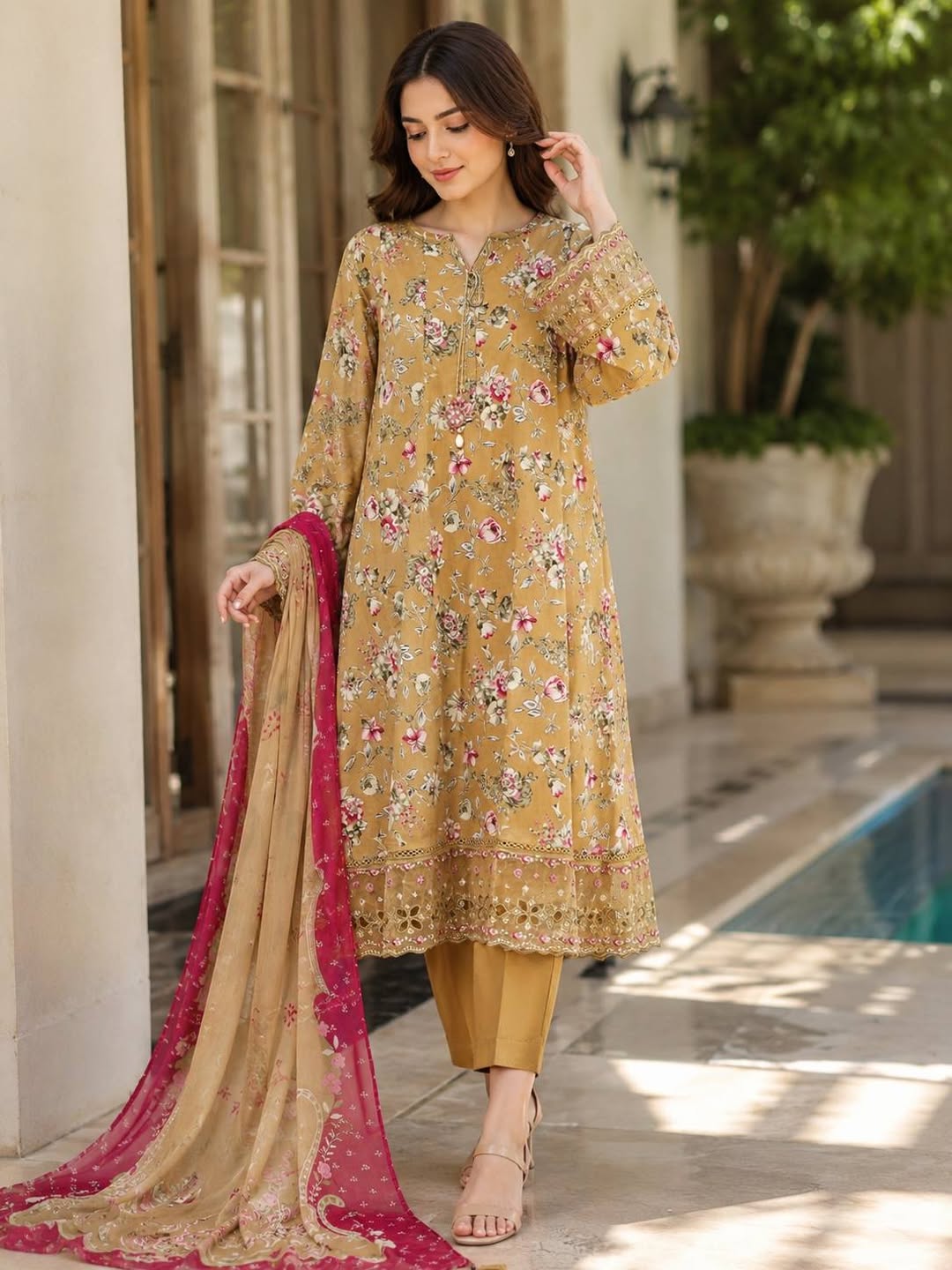 Sada Bahar Festive Embroidered Lawn