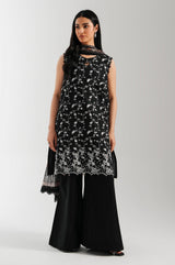 3-PC Embroidered Lawn by Zeen