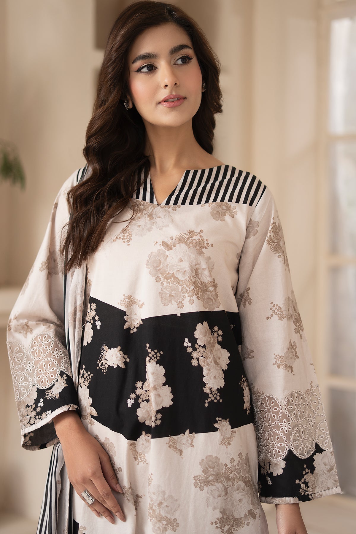 Charizma Luxury Embroidered Suit