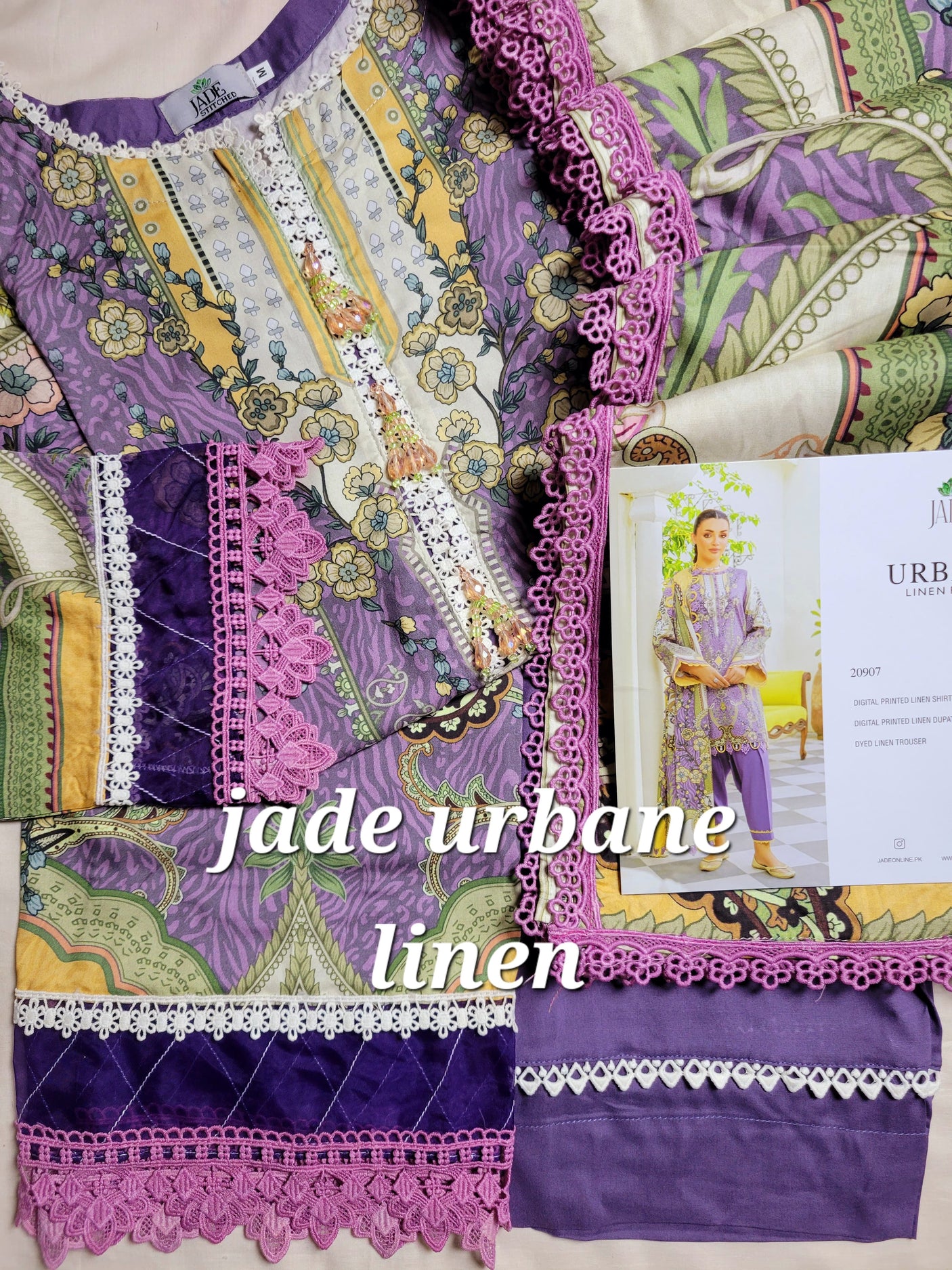 Jade Urbane Linen Collection