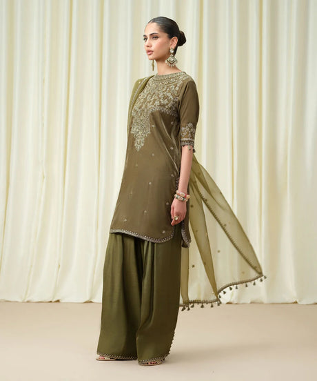 3Pc Embroidered Suit by Sapphire