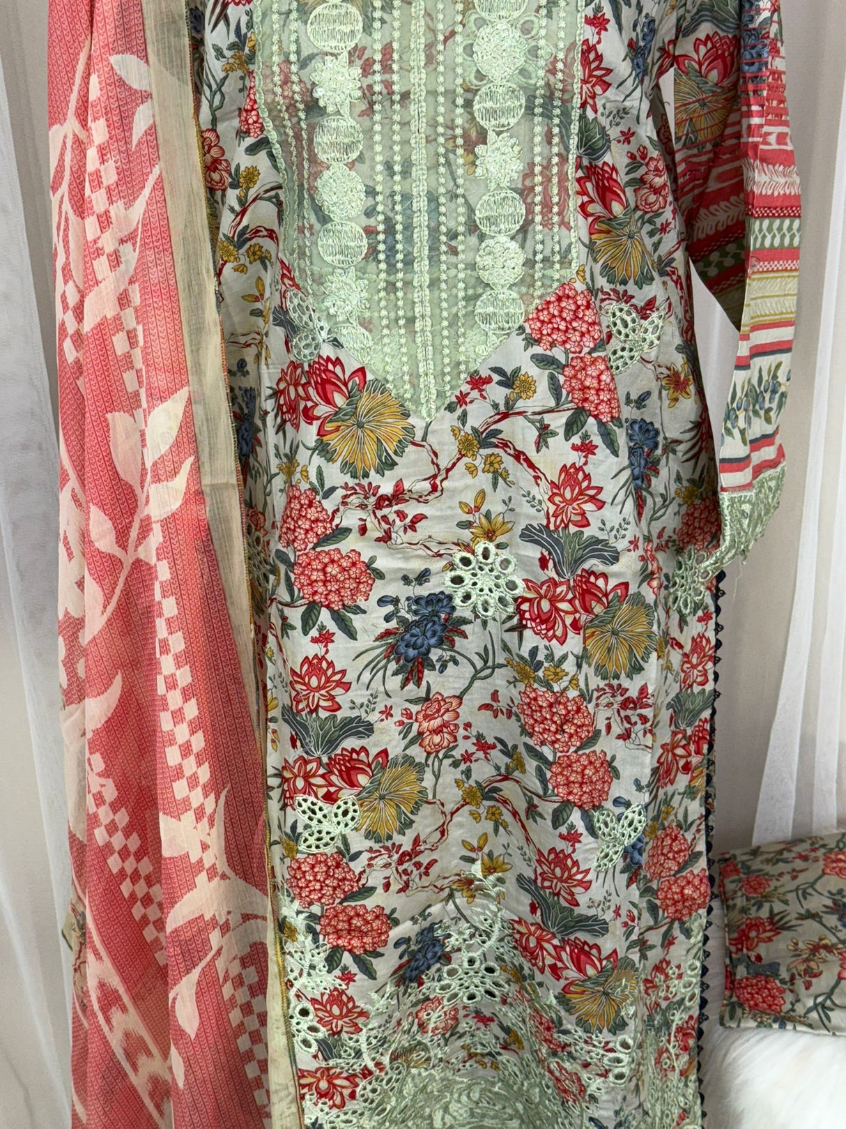 Luxury Embroidered Lawn Ready To Ship