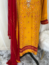 2pc Embroidered Kurti Collection Ready To Ship