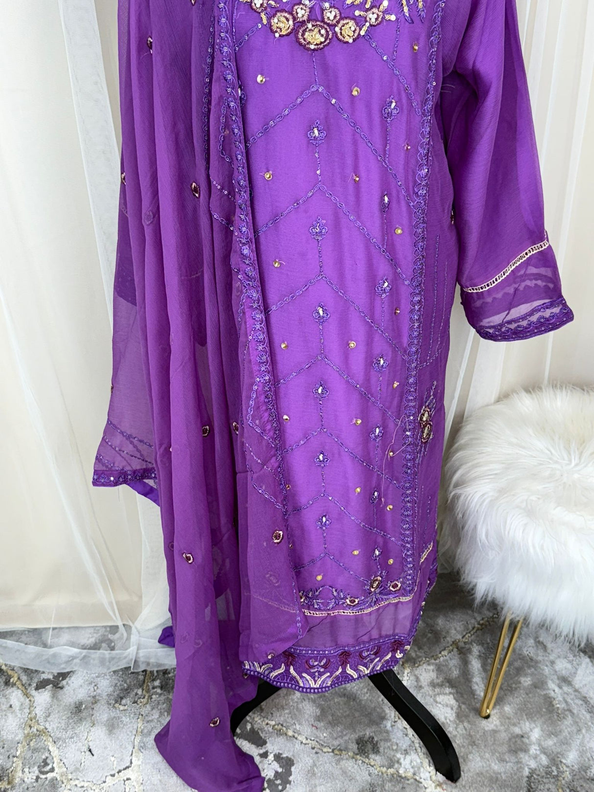 2pc Embroidered Kurti Collection Ready To Ship