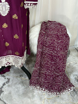 Luxury Embroidered Party wear Ready To Ship