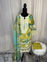 Luxury Embroidered Lawn Ready To Ship