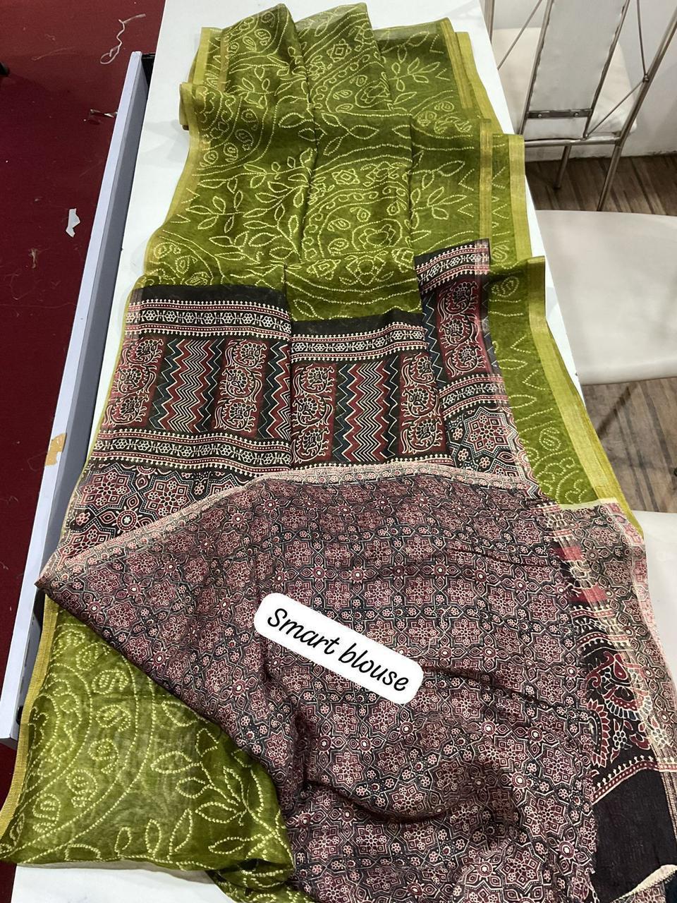 Exclusive Gicha Cotton Saree