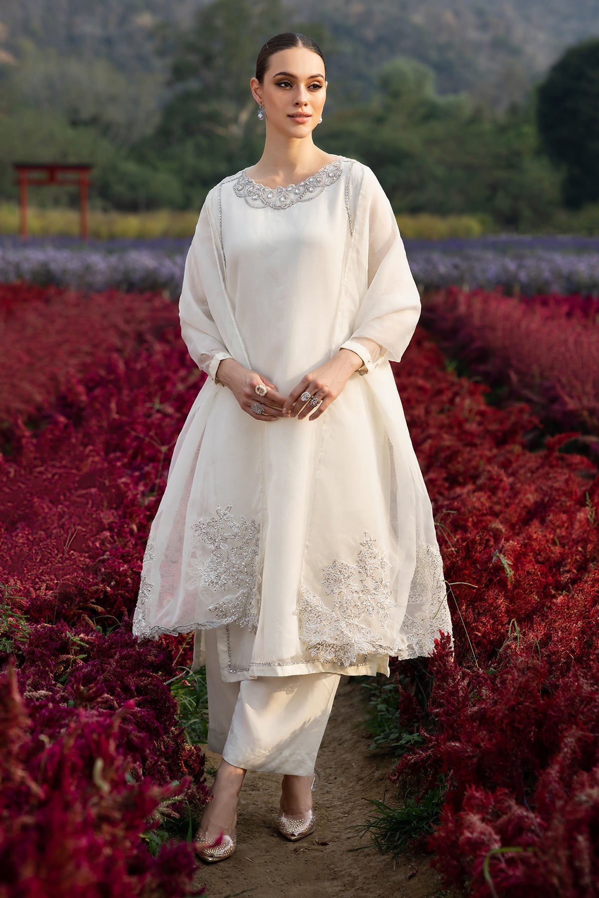 Luxury Embroidered Suit By Charizma