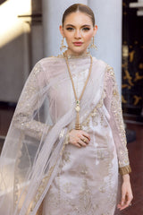 3-PC Embroidered Suit by Charizma