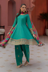 Maria. B. Embroidered Luxury Suit