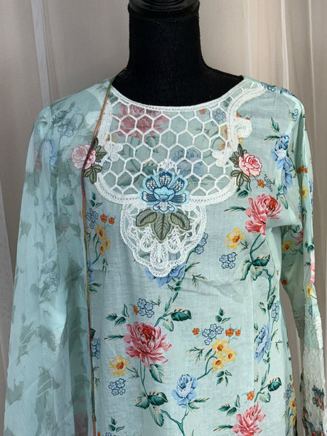 Luxury Embroidered Lawn Ready To Ship
