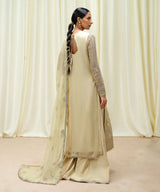 3 Piece - Embroidered Chiffon Suit by Sapphire