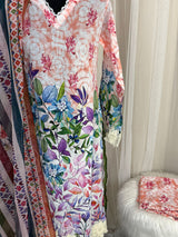 Luxury Embroidered Lawn Ready To Ship
