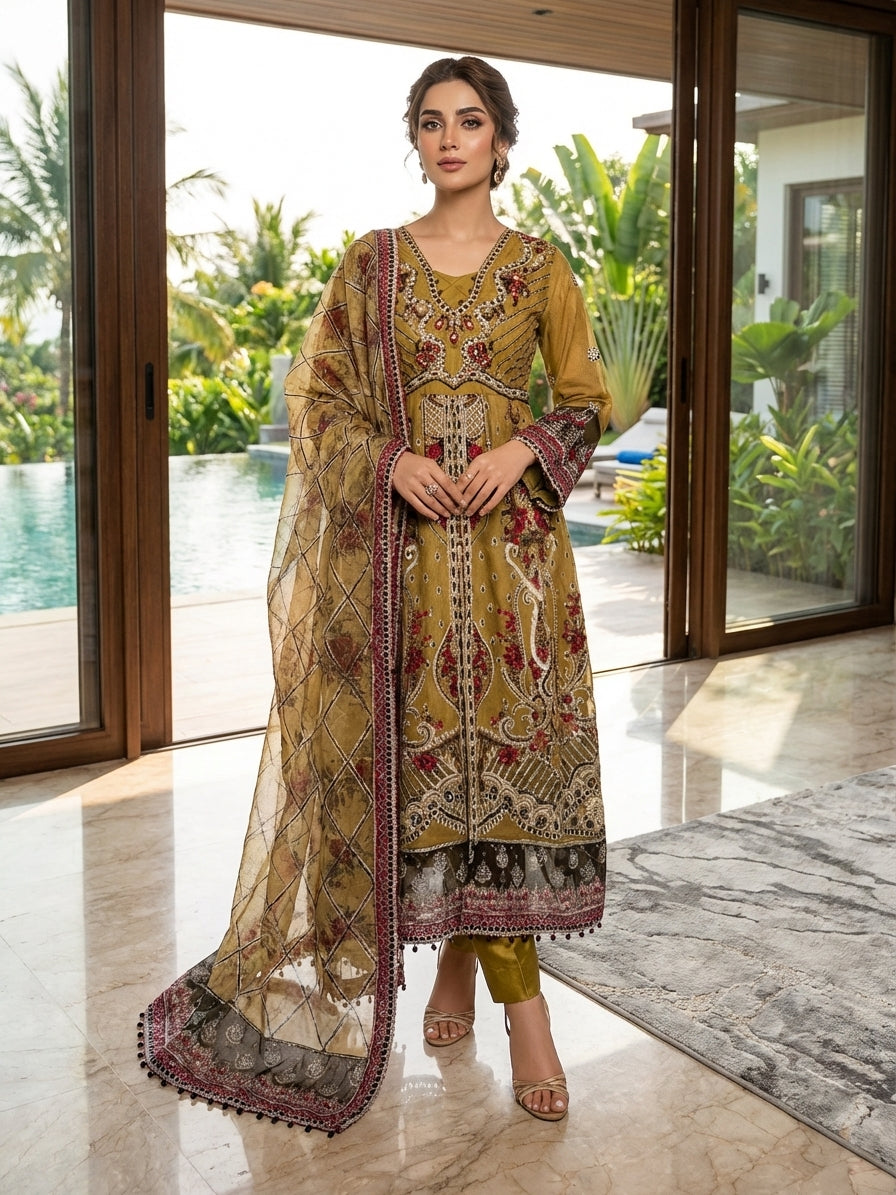 Adan's Libas Luxury Embroidered Collection