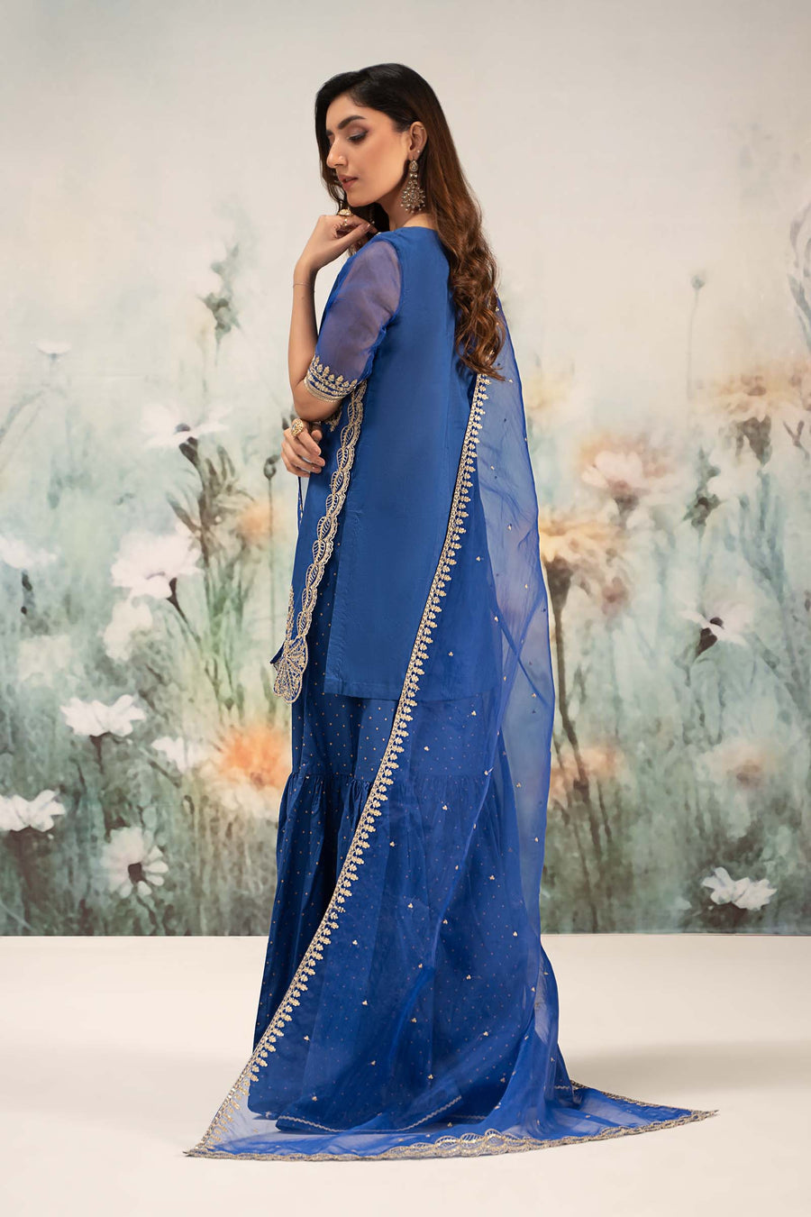 Maria. B. Embroidered Lawn Suit