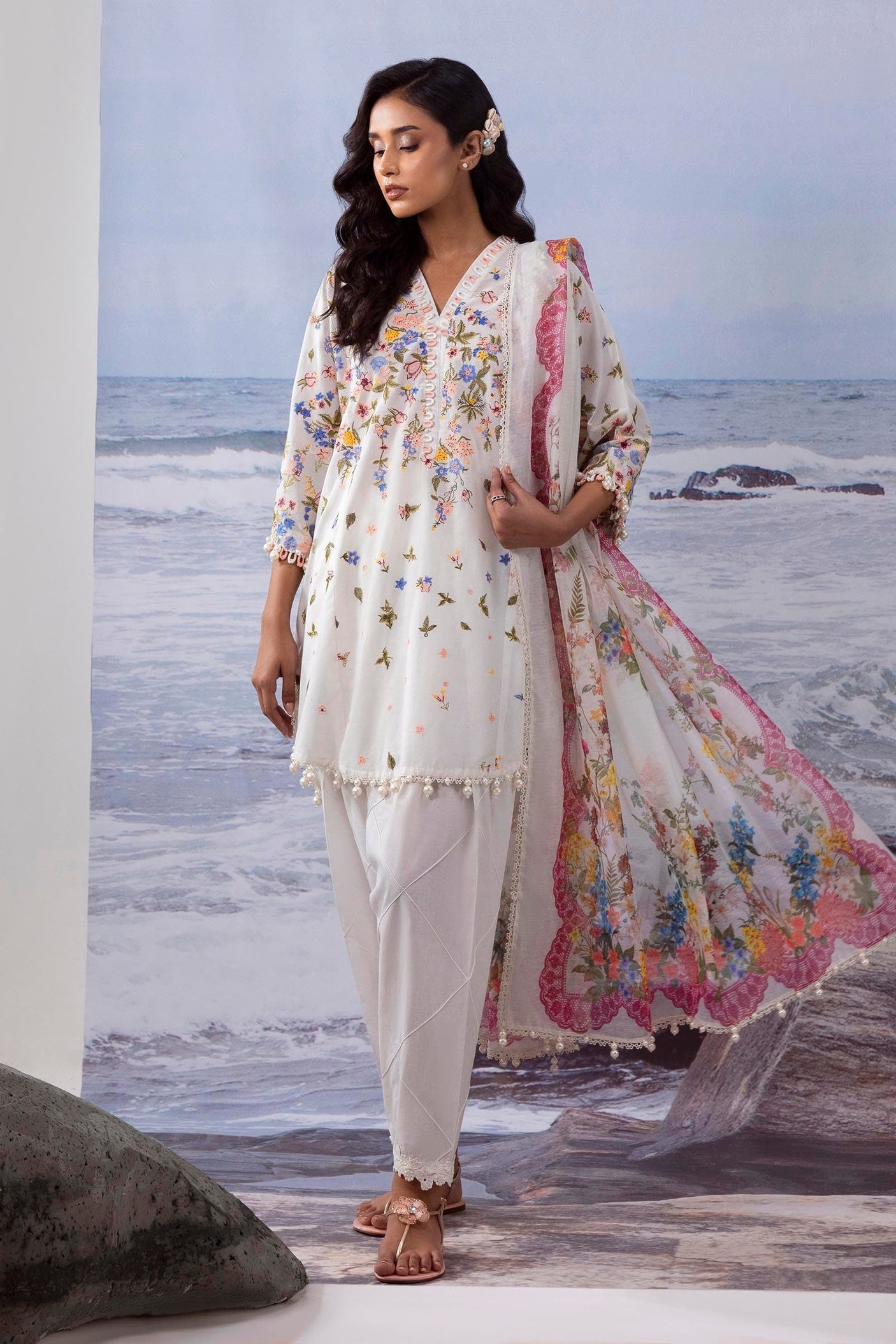 Sana Safinaz Premium Embroidered Suit